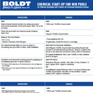 Chemical StartUp For New Pools